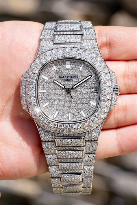 patek philippe nautilus all gold|patek philippe nautilus full diamond.